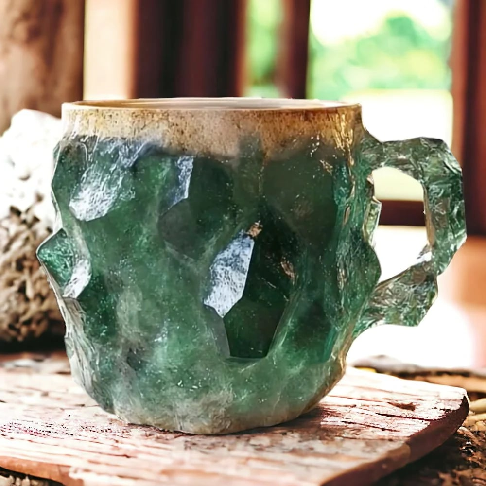 Crystal Quartz Glass Coffee Mug 200ml