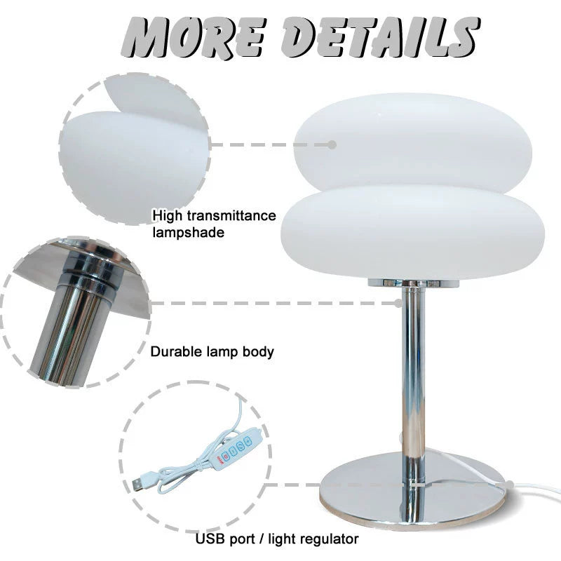 Bauhaus Vintage Egg Tart Mini Table Lamp