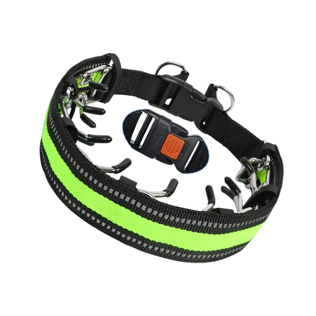 No-Pull Adjustable Stainless Steel Dog Training Collar