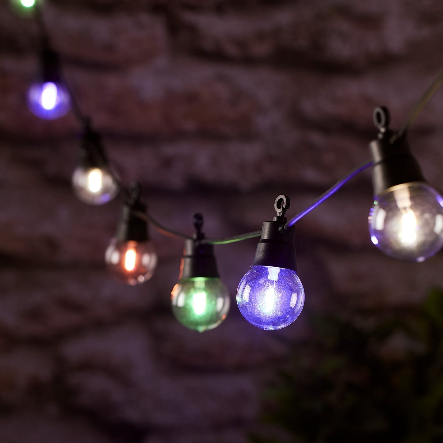 20 LED Color-Changing String Lights with Remote Control