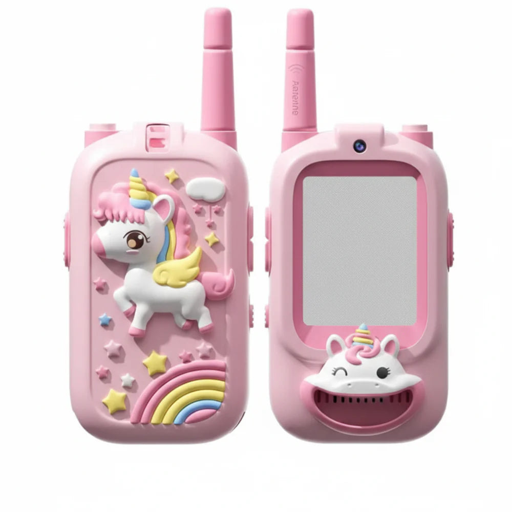 Rechargeable Kids Video Walkie Talkies with HD Camera