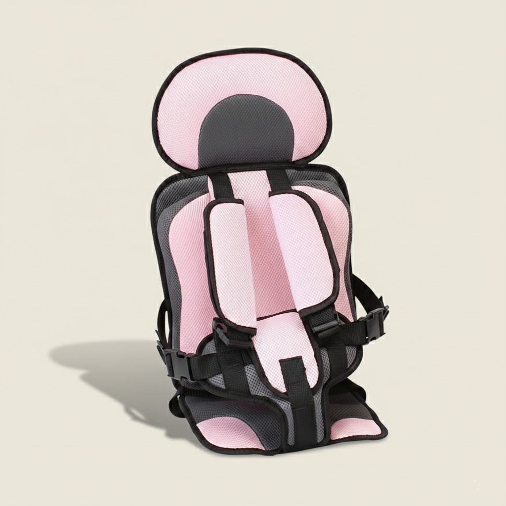 Child Car Seat Booster Cushion with Safety Harness