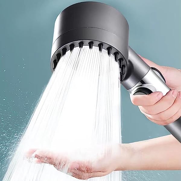 High-Pressure Water-Saving Shower Head with 9-Layer Filter