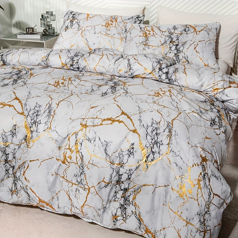 Luxury Silk Duvet Cover Set - Soft, Elegant Bedding