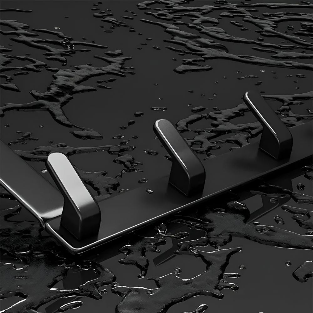 Stainless Steel 5-Hook Over-Door Rack