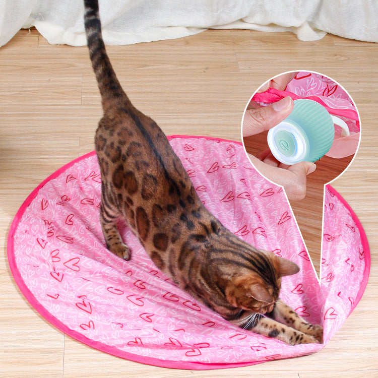 Electric Self-Driving Cat Toy Ball with Touch Sensor