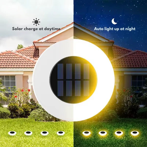 Rust-Proof Solar Outdoor Lights with Automatic On/Off Function
