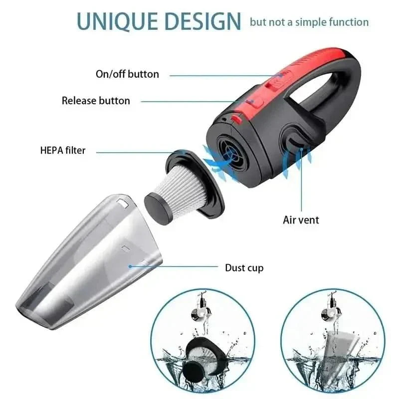 High-Performance Handheld Vacuum Cleaner