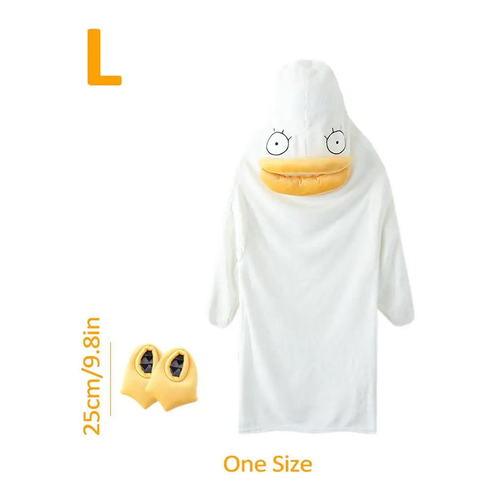 Confused Duck Adult Pajama Costume Set
