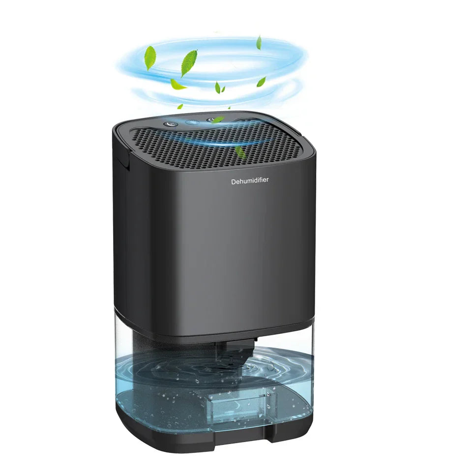 1000ml Portable Dehumidifier with Air Filter and Night Light