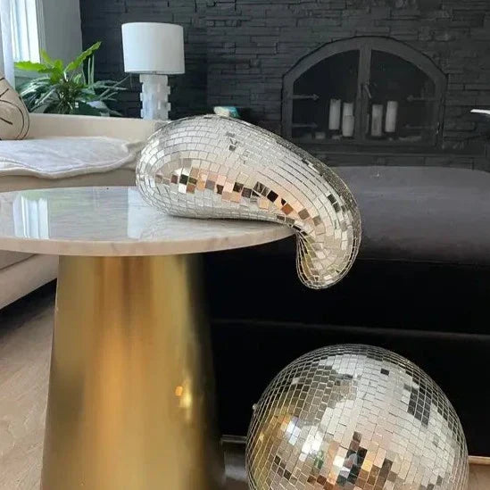 LED Melting Disco Ball Light - Artistic USB-Powered Home Decor