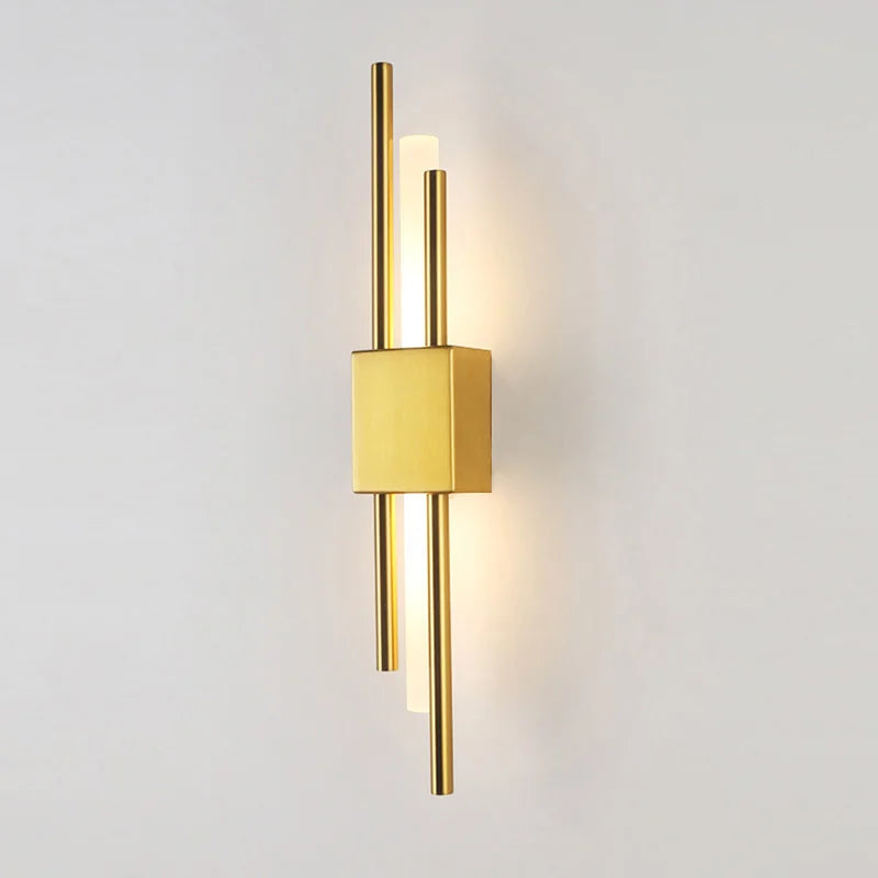 Dual-Headed Modern LED Wall Lamp with Adjustable Color Temperature