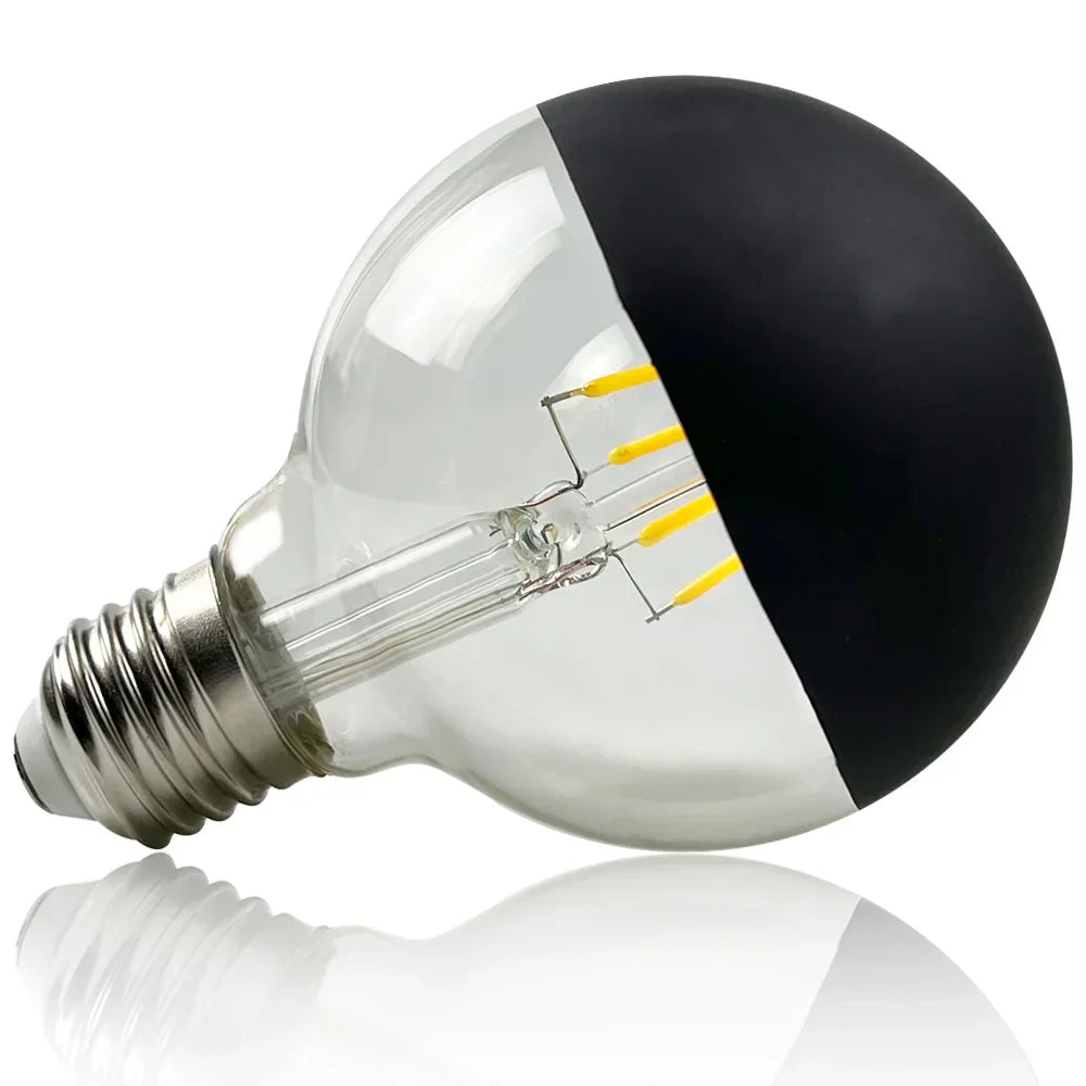 Dimmable Vintage LED Table Lamp with Wooden Base