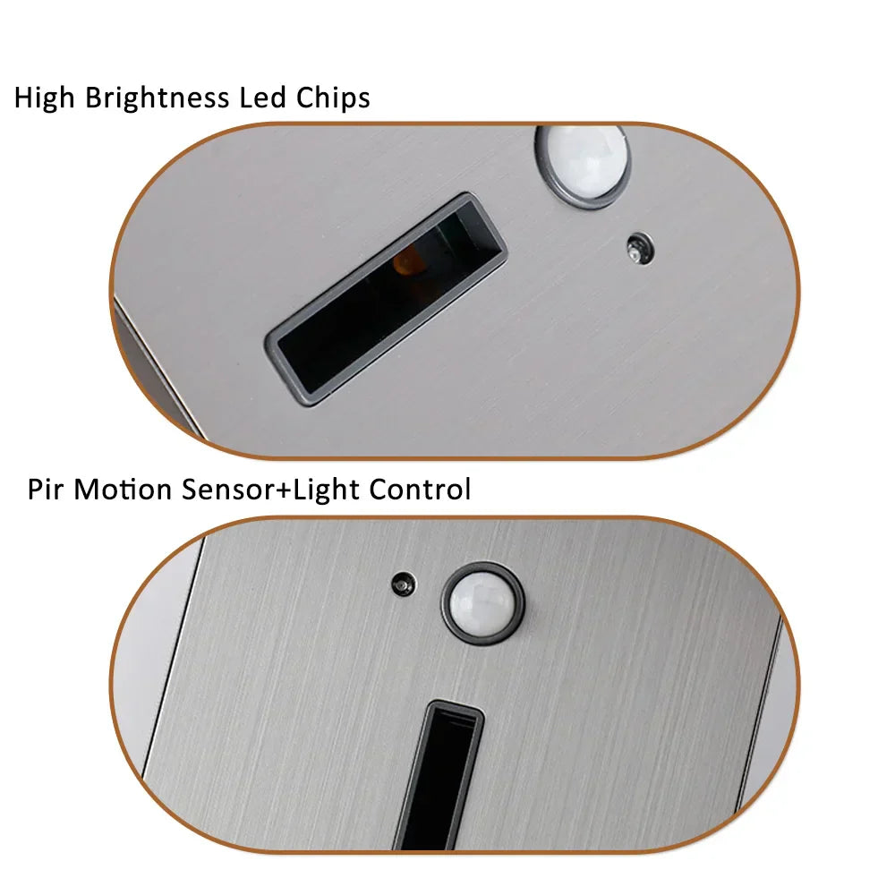 Motion-Activated Wall Sensor Stair Light
