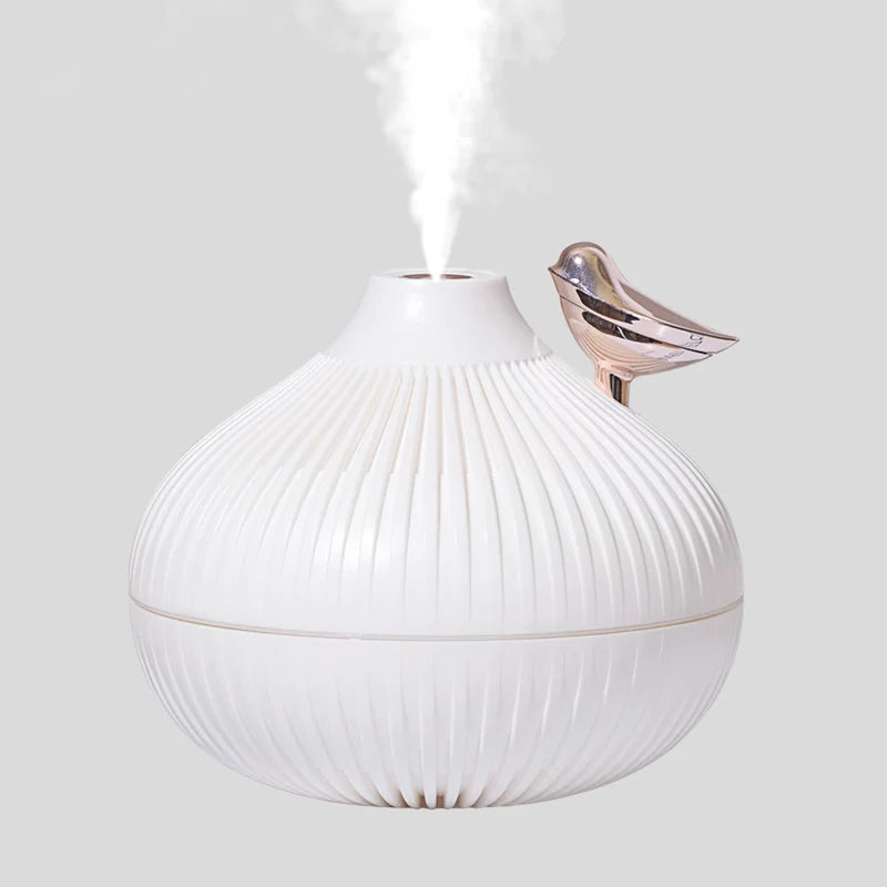 USB Onion-Shaped Humidifier with LED Night Light and Mood Lighting