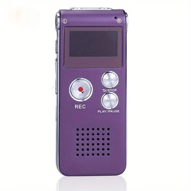 Digital Voice Recorder with Voice Activation and WAV Format