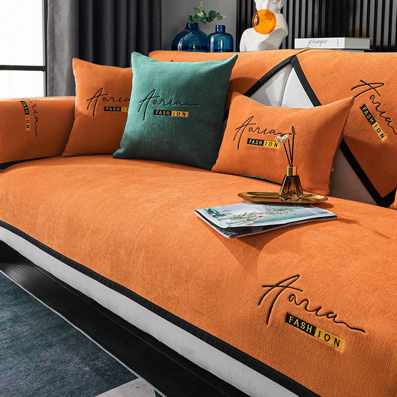 Non-slip Washable L-shaped Sofa Cover