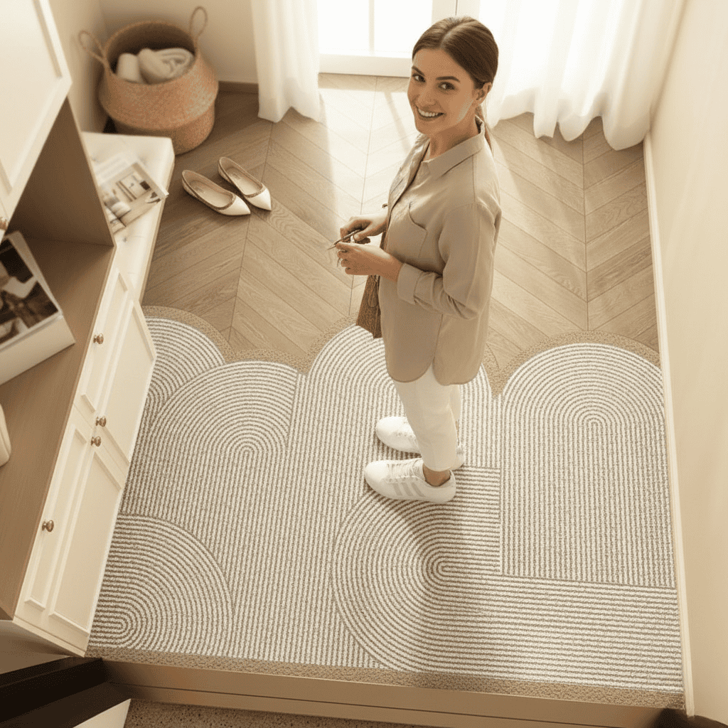Non-Slip Washable Entrance Mat for High-Traffic Areas