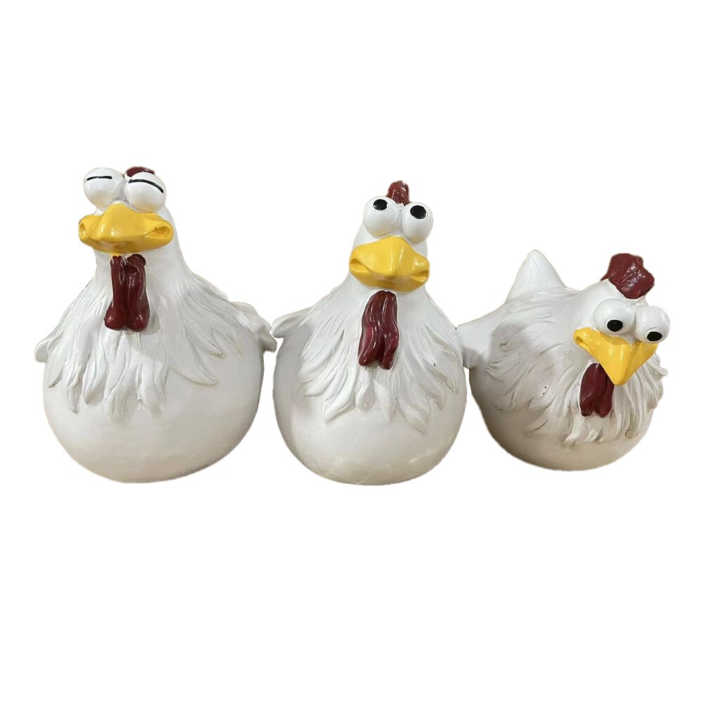 Cheerful Chicken Fence Decor - Playful Garden Art