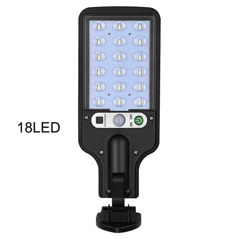 Solar LED Motion Sensor Wall Light for Outdoor Garden and Street Use