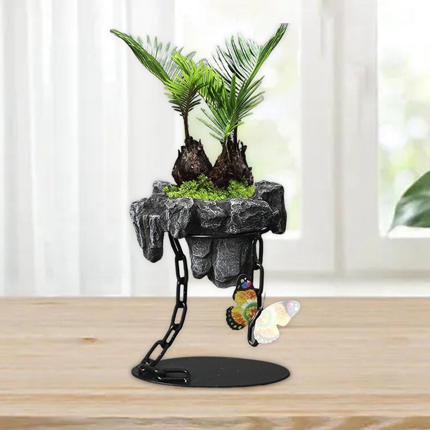 Floating Indoor Air Planter with Levitating Technology