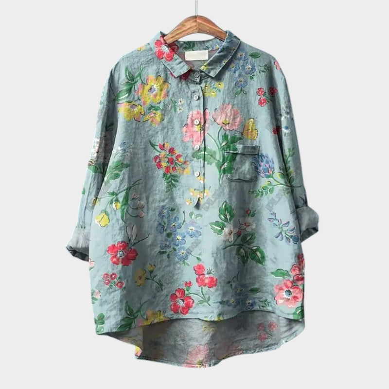 Dottie - Nature Motif Blouse