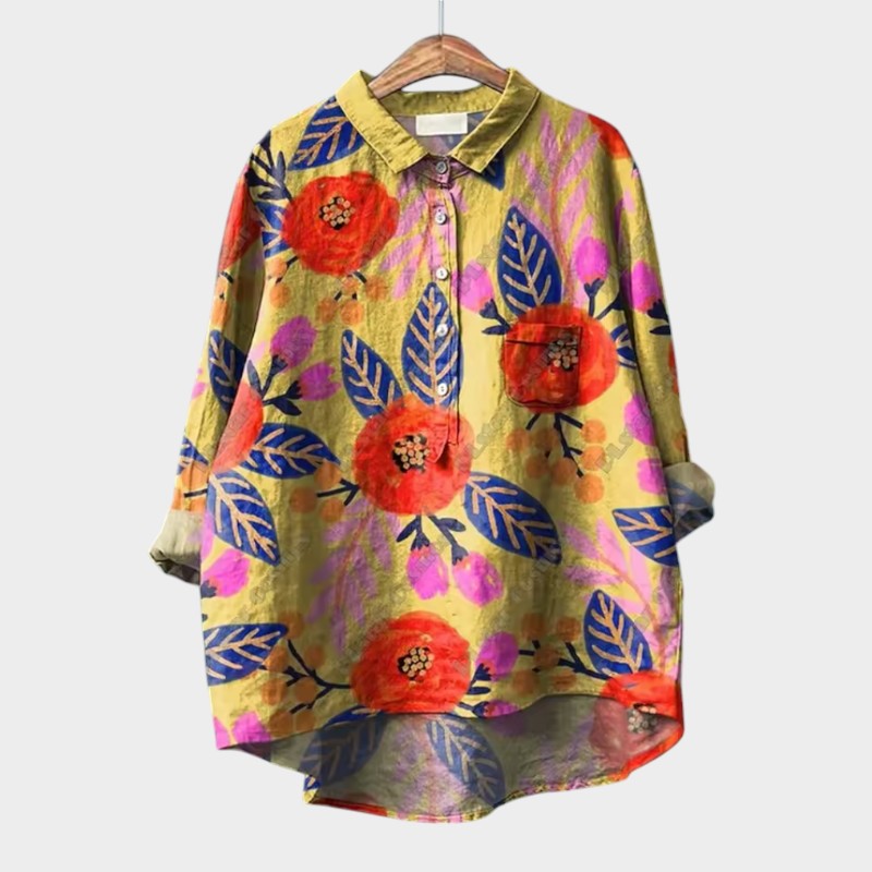 Dottie - Nature Motif Blouse