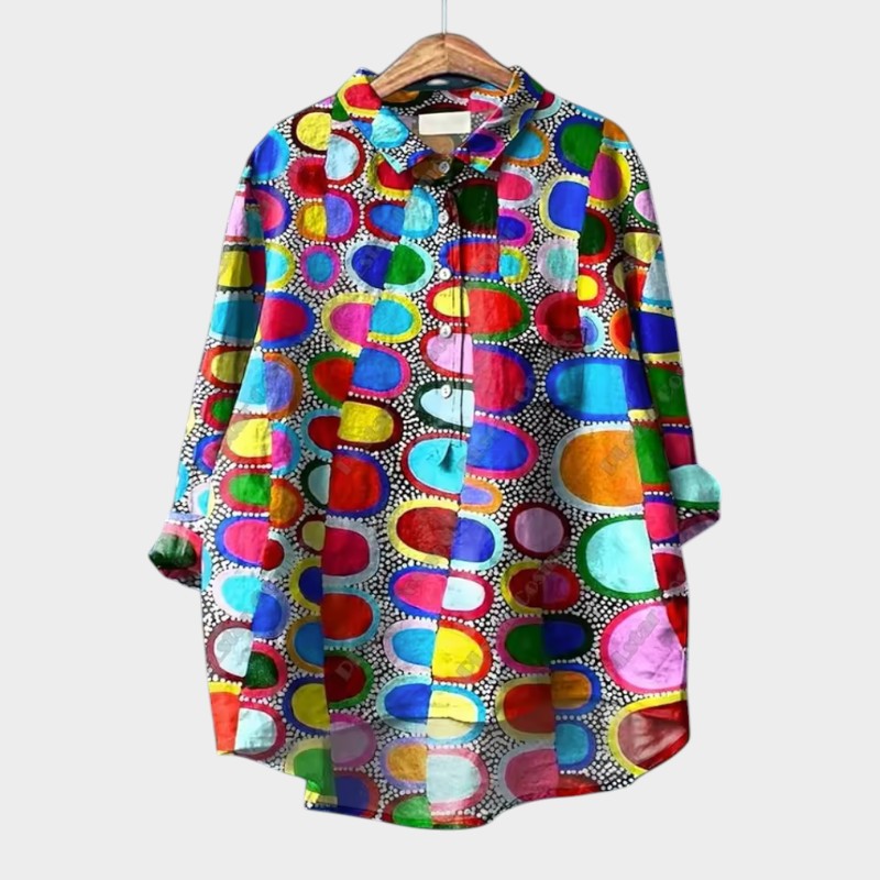 Dottie - Nature Motif Blouse