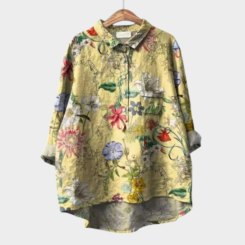 Dottie - Nature Motif Blouse
