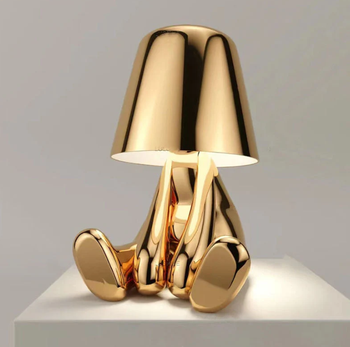 Modern Warm Glow Table Lamp with Elegant Design