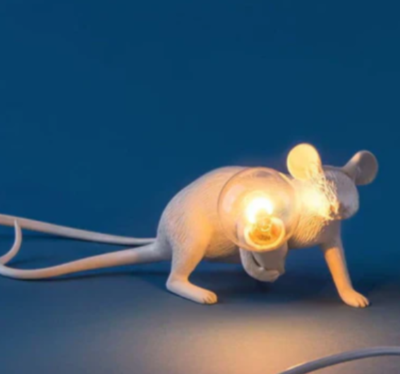 Mouse Table Lamp with Whimsical Design and Warm Glow