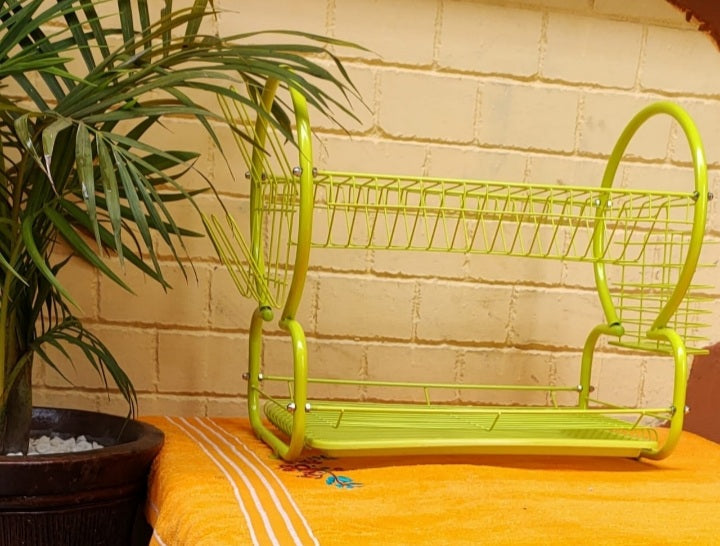 Two-Tier Ventilated Dish Rack