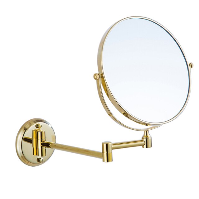 Gold Brass Bathroom Accessory Set