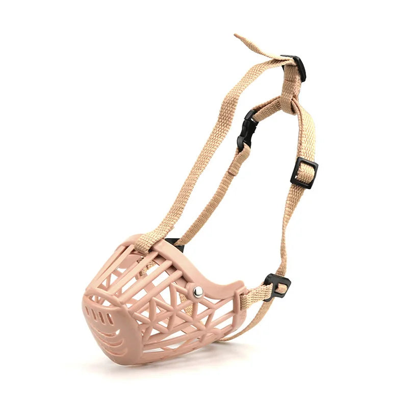 Breathable Adjustable Dog Muzzle for Comfortable Fit