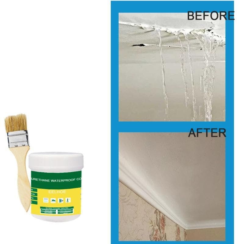 Waterproof Sealing Paste for Cracks and Joints - Transparent, Non-Toxic Formula