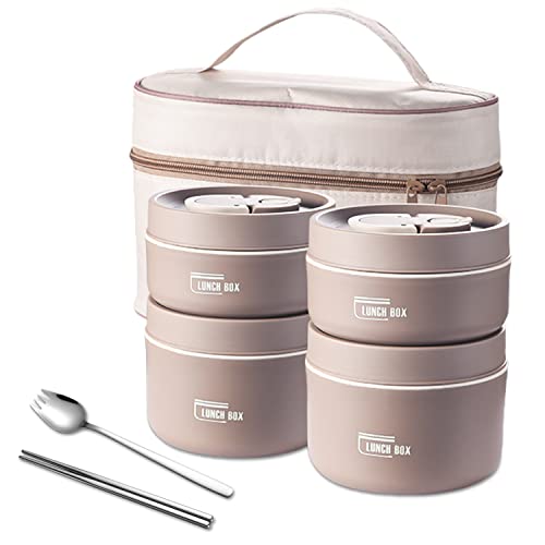 Insulated Stainless Steel Lunch Box with Leak-Resistant Seal