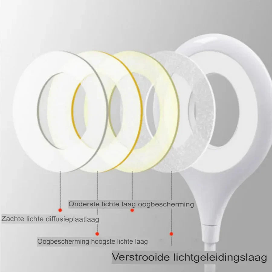 Rechargeable SoftGlow Night Light with Adjustable Brightness