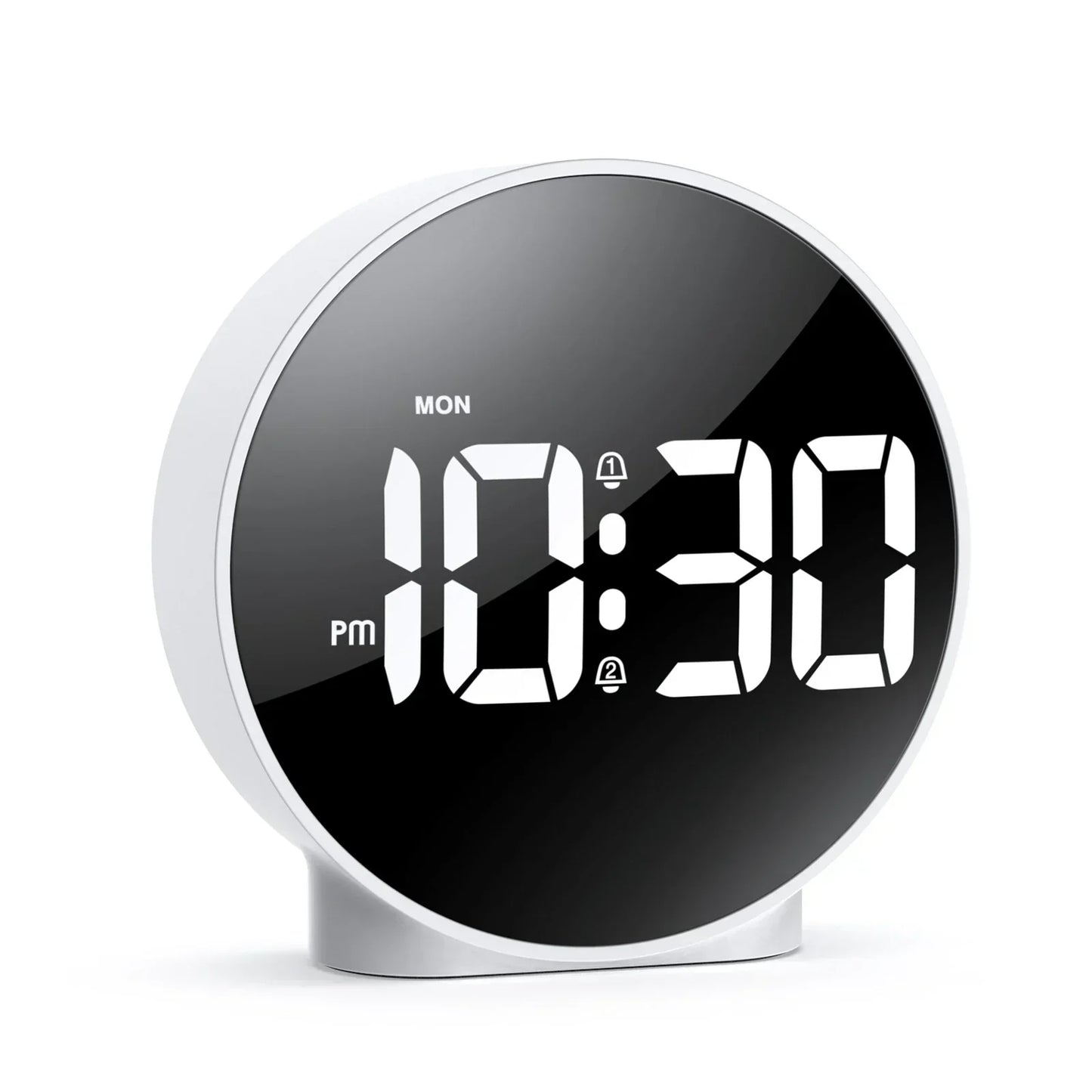 Digital Desk Clock with USB Charging and Snooze Function