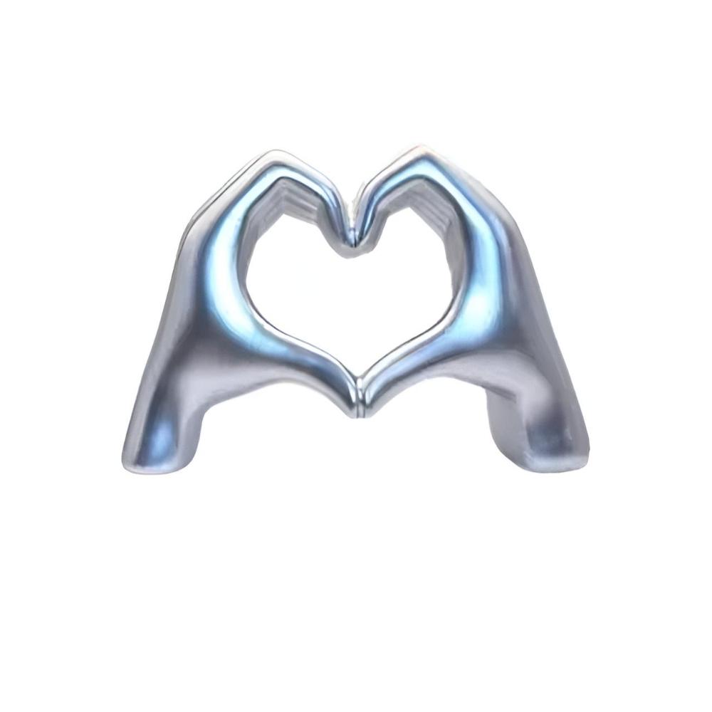 Heart-Shaped Love Hands Wall Art