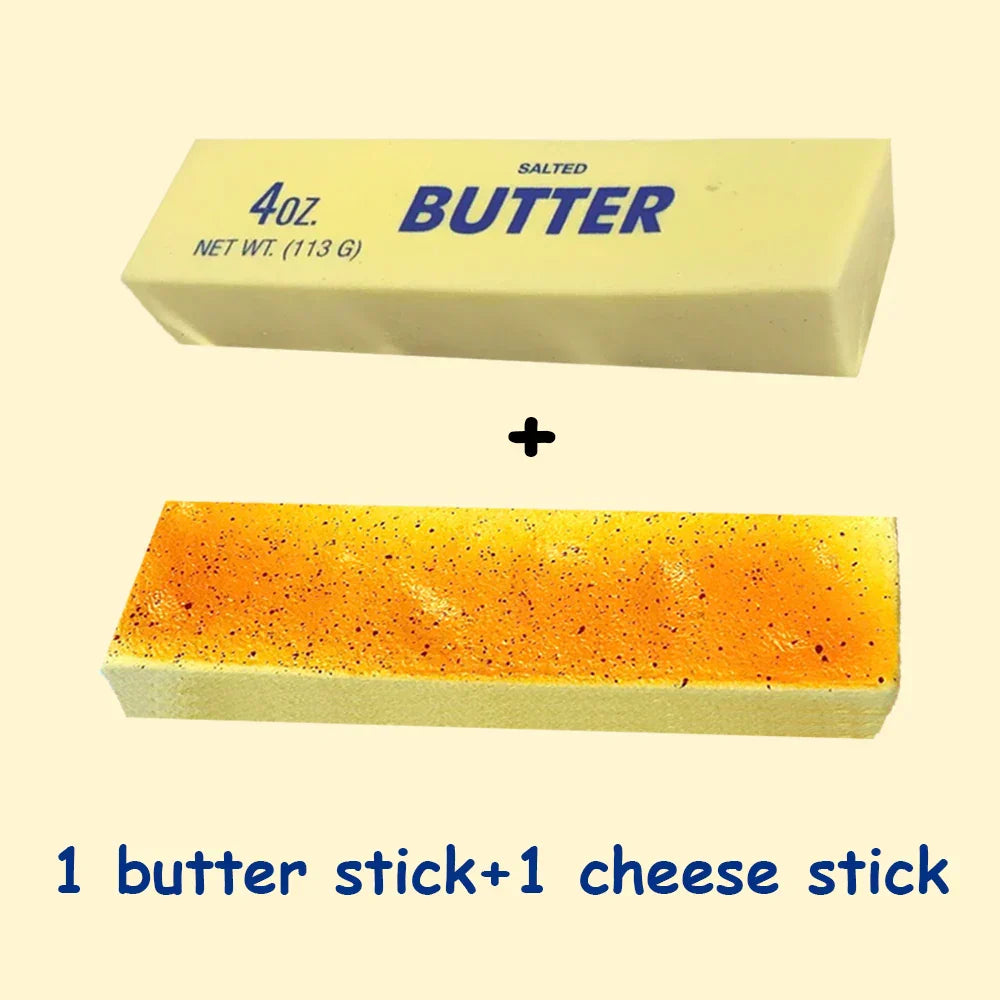 Slow Rising Stress Relief Squeeze Toy - Butter Bar Design