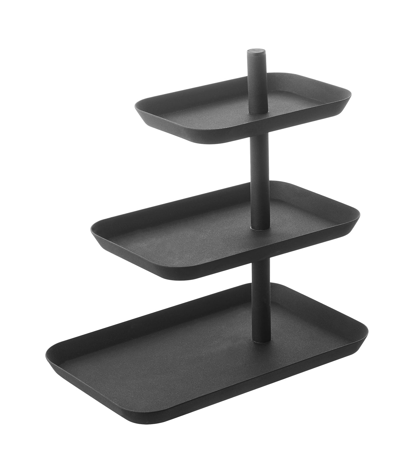 Three-Tier Revolving Metal Accessory Organizer
