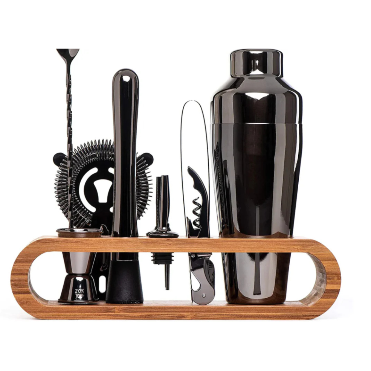 Premium Stainless Steel 10-Piece Cocktail Shaker Set