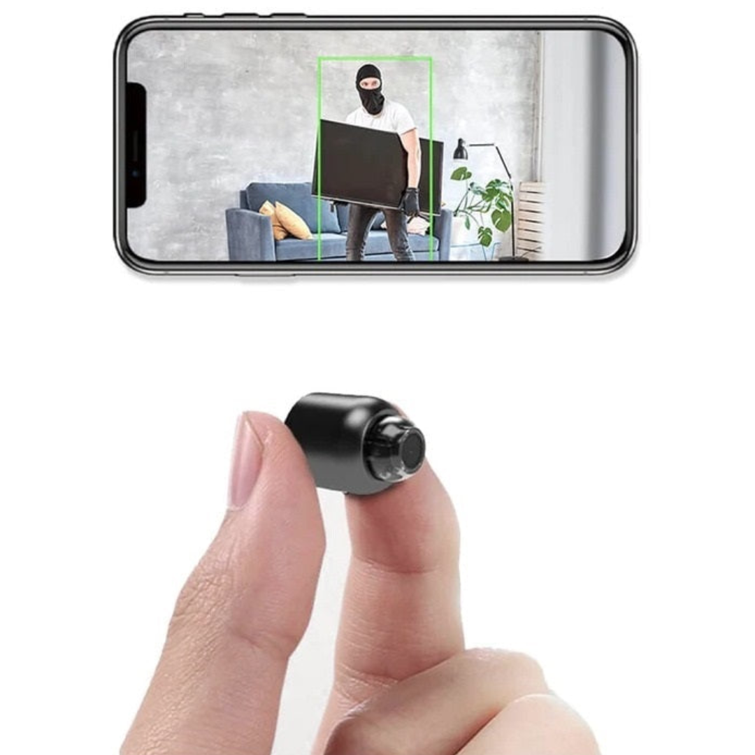 Mini Wireless Hidden Camera with 1080P Video and Night Vision