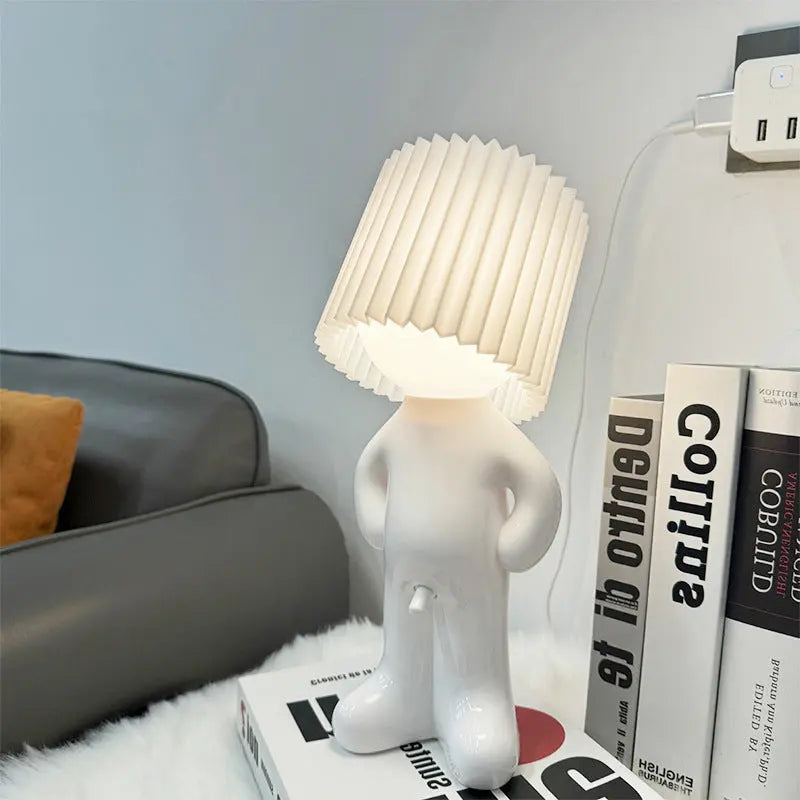 Playful LED Bedside Lamp with Whimsical Design