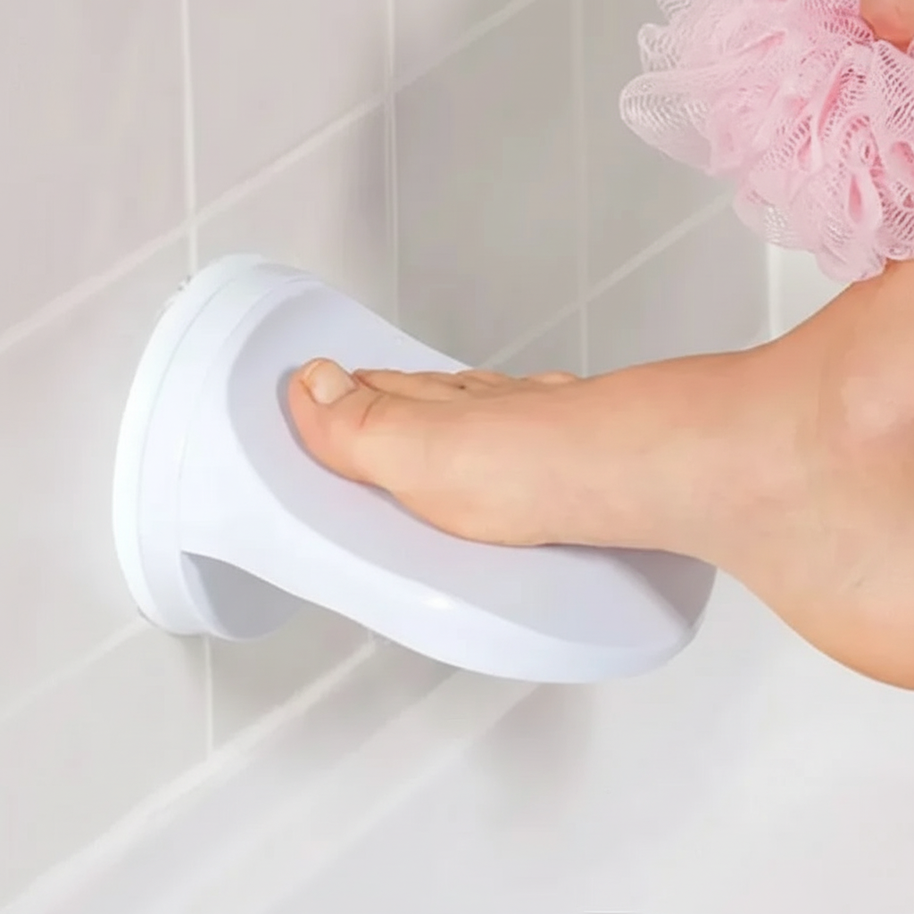 Non-Slip Suction Cup Shower Shaving Mount