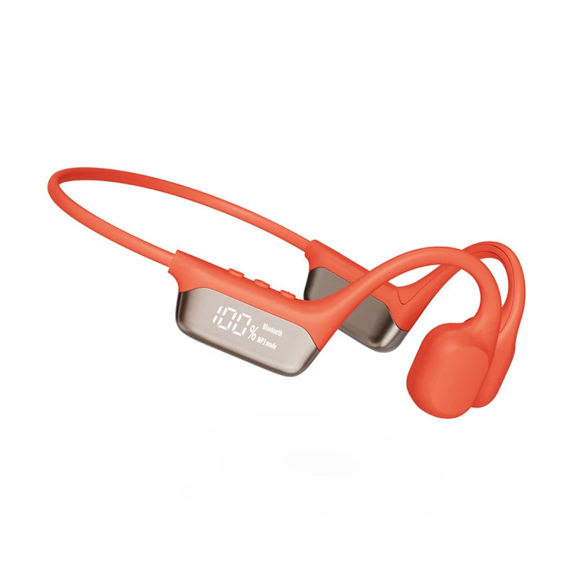 Waterproof Bone Conduction Swimming Headphones with 32GB MP3 and Bluetooth 5.4