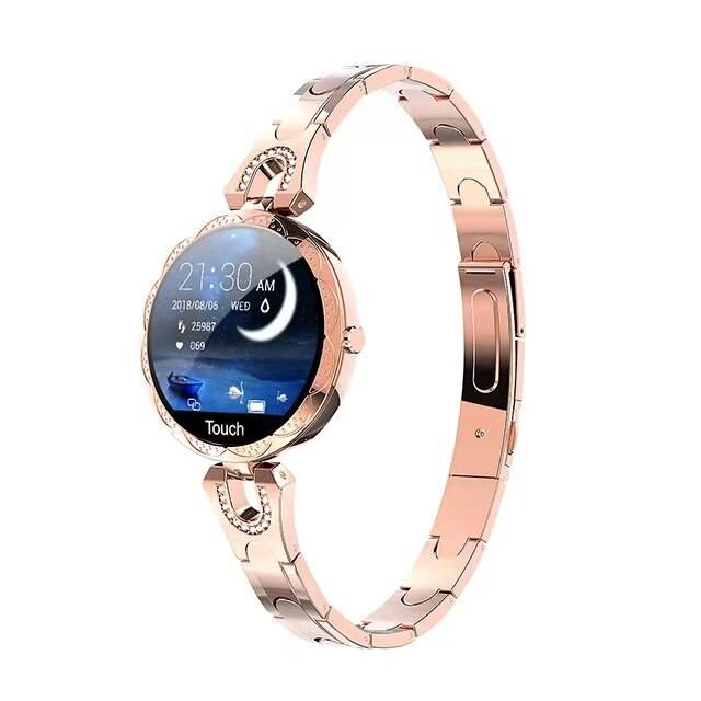 Waterproof Women's Fitness Smartwatch with Pulse Monitoring
