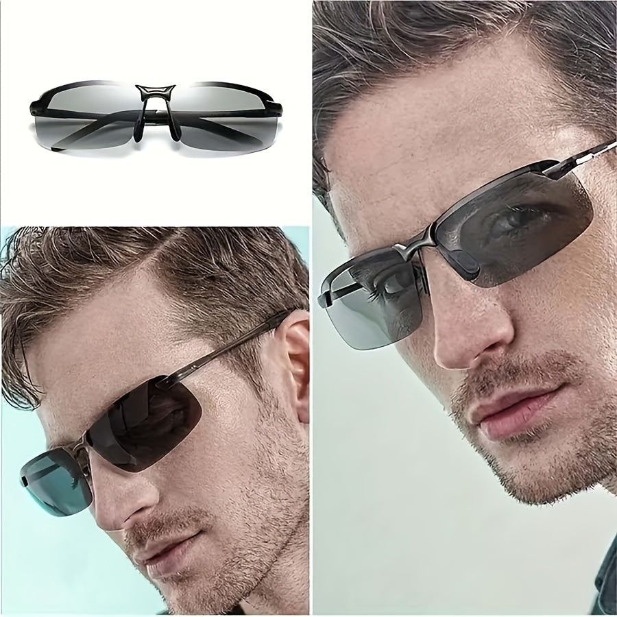 Polarized Photochromic Sunglasses with Automatic Light Adjustment