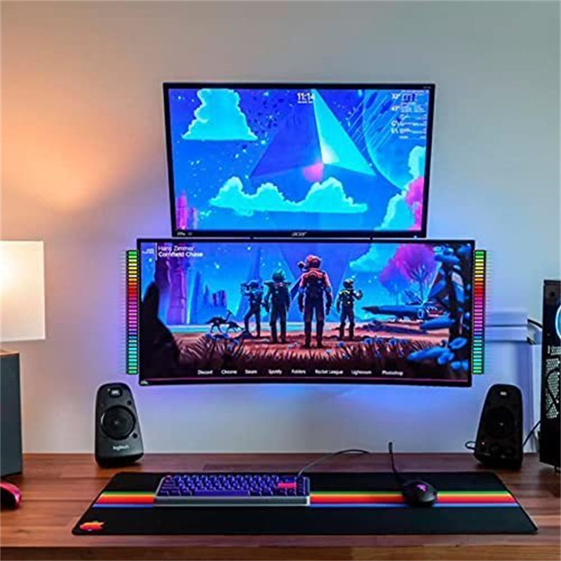 Wireless Sound-Controlled RGB Music Light Bar