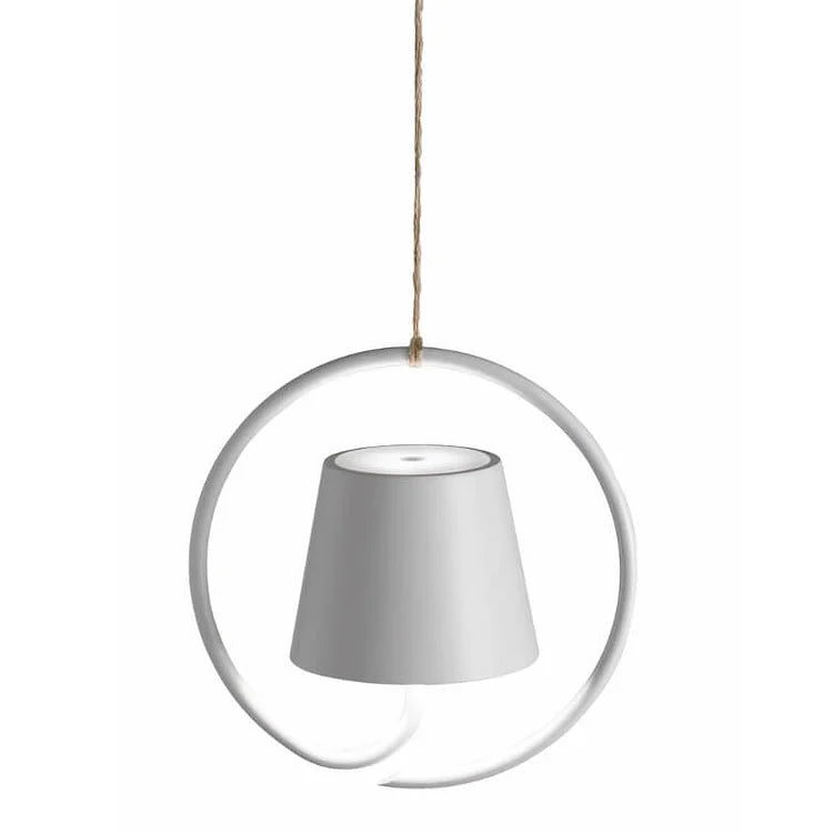 Adjustable Scandi LED Pendant Light in Black or White